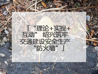 “理论+实操+互动” 绍兴筑牢交通建设安全生产“防火墙”
