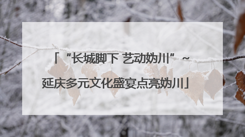 “长城脚下 艺动妫川”~延庆多元文化盛宴点亮妫川