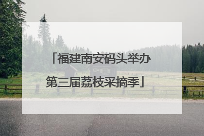 福建南安码头举办第三届荔枝采摘季