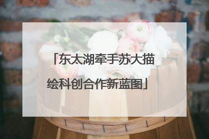 东太湖牵手苏大描绘科创合作新蓝图