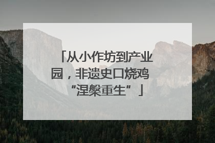 从小作坊到产业园，非遗史口烧鸡“涅槃重生”