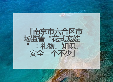 南京市六合区市场监管“花式宠娃”：礼物、知识、安全一个不少
