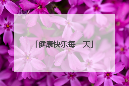 健康快乐每一天
