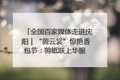 全国百家媒体走进庆阳｜“剪云裳”惊艳香包节：剪纸跃上华服 非遗焕发新彩