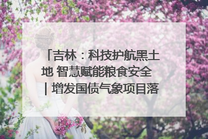 吉林：科技护航黑土地 智慧赋能粮食安全｜增发国债气象项目落地见效系列报道