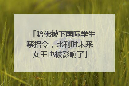 哈佛被下国际学生禁招令，比利时未来女王也被影响了