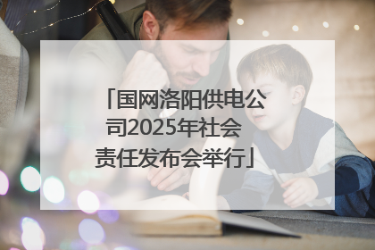 国网洛阳供电公司2025年社会责任发布会举行