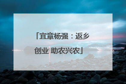 宜章杨强：返乡创业 助农兴农
