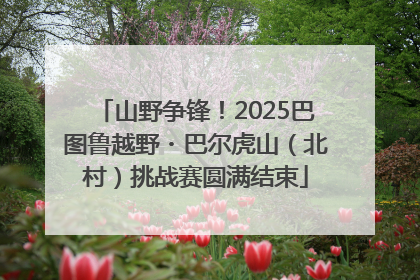 山野争锋！2025巴图鲁越野・巴尔虎山（北村）挑战赛圆满结束