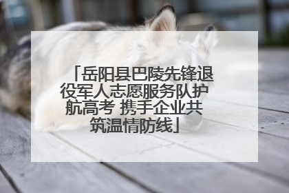 岳阳县巴陵先锋退役军人志愿服务队护航高考 携手企业共筑温情防线