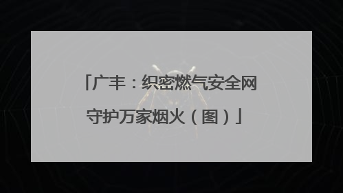 广丰：织密燃气安全网 守护万家烟火（图）