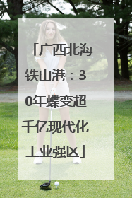 广西北海铁山港：30年蝶变超千亿现代化工业强区