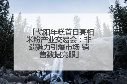 弋阳年糕首日亮相米粉产业交易会：非遗魅力引爆市场 销售数据亮眼
