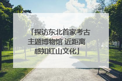 探访东北首家考古主题博物馆 近距离感知红山文化