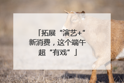 拓展“演艺+”新消费，这个端午超“有戏”