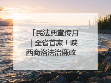 民法典宣传月｜全省首家！陕西商洛法治廉政教育基地“以案说纪”润人心