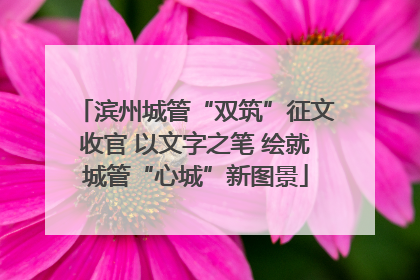滨州城管“双筑”征文收官 以文字之笔 绘就城管“心城”新图景