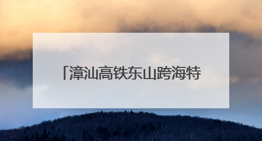 漳汕高铁东山跨海特大桥栈桥顺利合龙