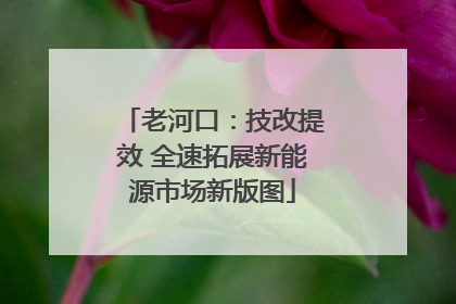 老河口：技改提效 全速拓展新能源市场新版图
