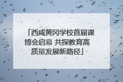 西咸黄冈学校首届课博会启幕 共探教育高质量发展新路径